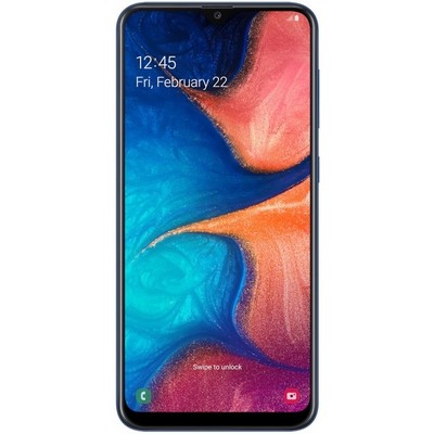 Samsung Galaxy A20 (2019) 32Gb Blue RU - фото 20513