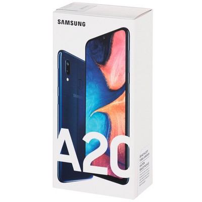 Samsung Galaxy A20 (2019) 32Gb Blue RU - фото 20518