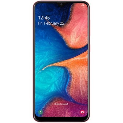 Samsung Galaxy A20 (2019) 32Gb Red RU - фото 20525