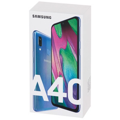 Samsung Galaxy A40 (2019) 64Gb Blue RU - фото 20561