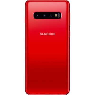 Смартфон Samsung Galaxy S10 8/128GB Гранат (Красный) - фото 20926