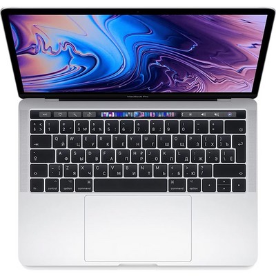 Apple MacBook Pro 13 with Retina display and Touch Bar Mid 2019 (MUHQ2, i5 1.4/8Gb/128Gb, silver) - фото 21336