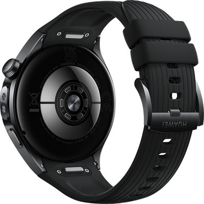 Huawei Watch 5 46mm Black Fluoroelastomer Strap - фото 86784
