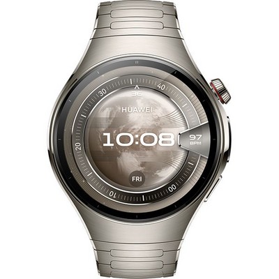 Huawei Watch 5 46mm Silver Titanium Strap - фото 86757