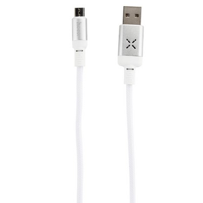 Дата-кабель USB Hoco U63 Spirit charging data cable for MicroUSB (1.2м) (2.4A) Белый - фото 55970
