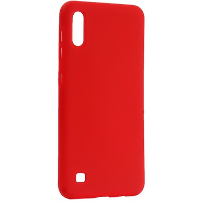 Чехол-накладка силиконовый BoraSCO Hard Case для Samsung Galaxy A10 (A105) красный - фото 21522