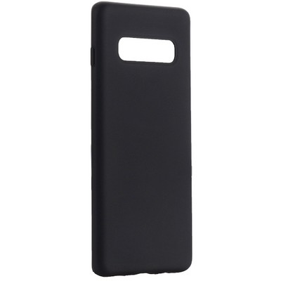 Чехол-накладка силиконовый BoraSCO B-36777 Hard Case для Samsung Galaxy S10 Plus (G975) черный - фото 21538
