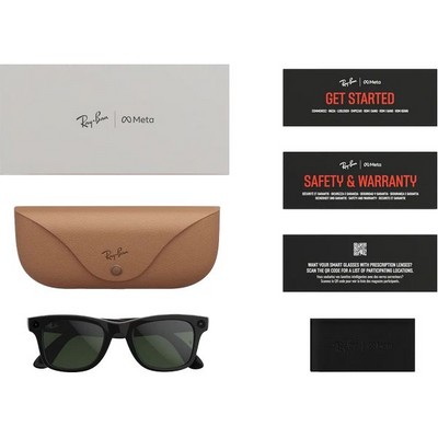 Ray-Ban Wayfarer (Gen 2) RW4012 Shiny Black/ Transitions Graphite Green lenses Size L (53mm) - фото 87733