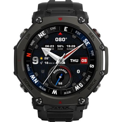 Amazfit T-Rex 3 Pro 48mm Tactical Black - фото 88579