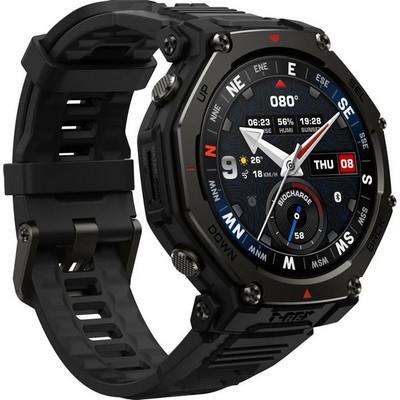 Amazfit T-Rex 3 Pro 48mm Tactical Black - фото 88586