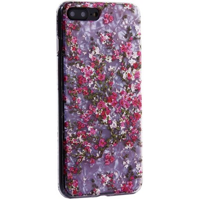 Чехол-накладка пластиковый MItrifON для iPhone 8 Plus/ 7 Plus (5.5") с силиконовыми бортами Розовый вид №2 - фото 55662