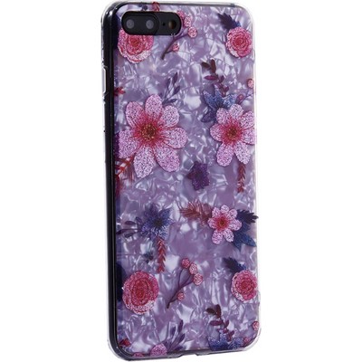 Чехол-накладка пластиковый MItrifON для iPhone 8 Plus/ 7 Plus (5.5") с силиконовыми бортами Розовый вид №4 - фото 55664