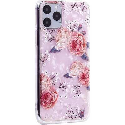 Чехол-накладка пластиковый MItrifON для iPhone 11 Pro (5.8") с силиконовыми бортами Розовый вид №3 - фото 23617