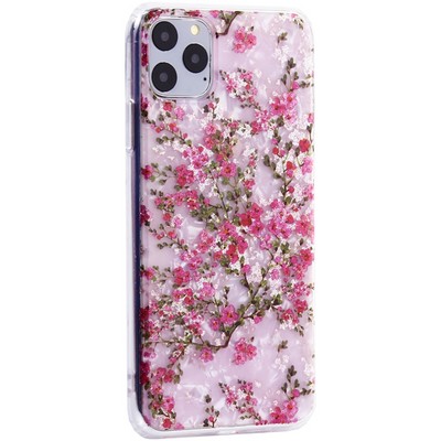Чехол-накладка пластиковый MItrifON для iPhone 11 Pro Max (6.5") с силиконовыми бортами Розовый вид №2 - фото 55686