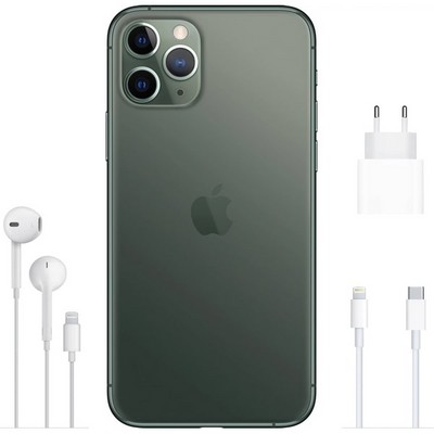 Apple iPhone 11 Pro Max 512GB Midnight Green (темно-зеленый) MWHR2RU - фото 23759