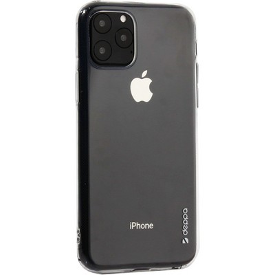 Чехол-накладка силикон Deppa Gel Case D-87222 для iPhone 11 Pro (5.8") 1.0мм Прозрачный - фото 24180