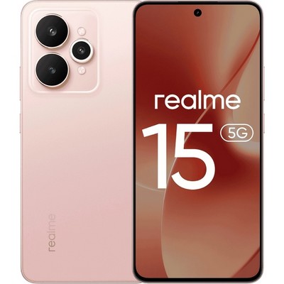 Realme 15 5G 12/256GB Silk Pink - фото 90150