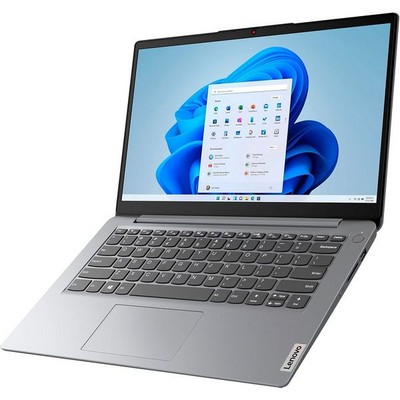 Lenovo IdeaPad 1 14IJL7 82LV0075US (Intel Celeron N4500 1100MHz/4GB/128GB SSD/15.6"/1366x768/intel UHD Graphics) Серый - фото 90321
