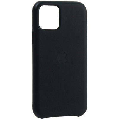 Чехол-накладка кожаная Leather Case для iPhone 11 Pro (5.8") Forest Green Темно-зеленый - фото 24641