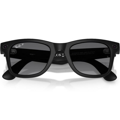 Ray-Ban Wayfarer (Gen 2) RW4012 Matte Black/ Polar Gradient Graphite lenses Size L (53mm) - фото 90803