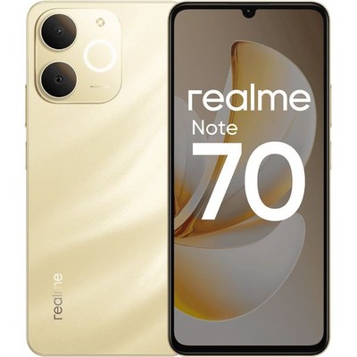 Realme Note 70 6/128GB Gold - фото 91173