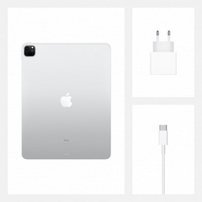 Apple iPad Pro 12.9 (2020) 256Gb Wi-Fi Silver - фото 25836
