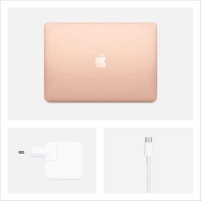 Apple MacBook Air 13 Early 2020 Quad Core i5 1.1Ghz, 8Gb, 512Gb SSD Gold (MVH52RU) золотой - фото 26196