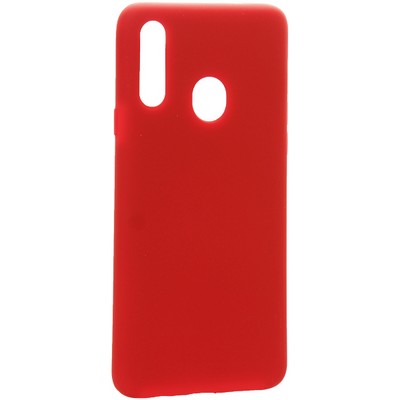 Чехол-накладка силиконовый BoraSCO B-37964 Hard Case для Samsung (A207) Galaxy A20s красный - фото 55753
