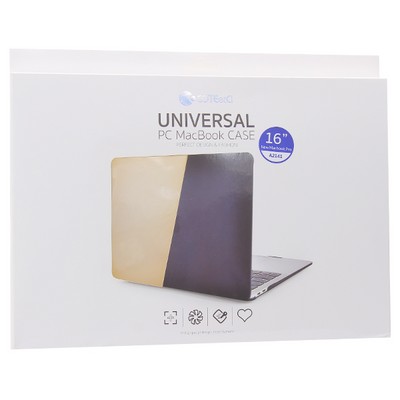 Защитный чехол-накладка COTECi MB1033-TT universal PC Case для New Macbook Pro16" Прозрачный матовый - фото 27212