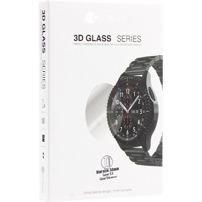 Стекло защитное COTECi (CS2212) для Samsung Gear Watch S3 (33 мм) 3D Glass 0.1mm - фото 36500