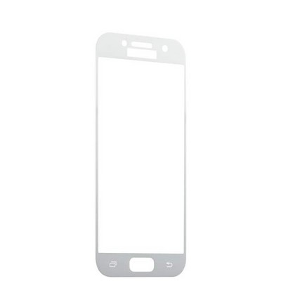 Стекло защитное 2D для Samsung GALAXY A3 SM-A320F (2017 г.) White - фото 36561