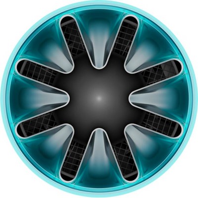 Dyson HushJet Purifier Compact Black/Teal SP01 - фото 93840