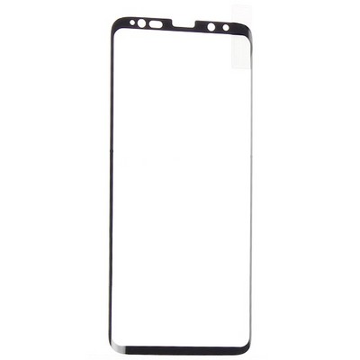 Стекло защитное Xreel 3D Full Glue Premium Glass (полноклейкое) для Samsung S9 Plus с закругленными краями Черное - фото 36648