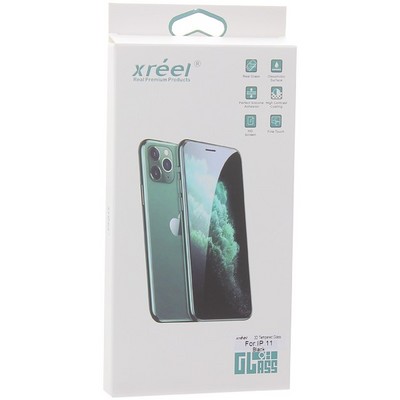 Стекло защитное Xreel 3D Full Glue Premium Glass (полноклейкое) для iPhone 11/ XR (6.1") Black - фото 27751