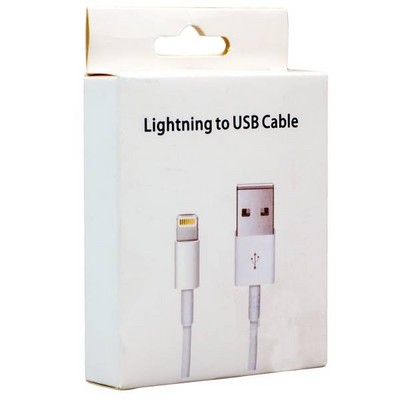 Дата-кабель USB для LIGHTNING TO USB CABLE (1.0 м) (для iOS9) черный в коробке - фото 36670