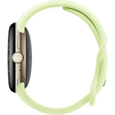 Pixel Watch 4 41mm Wi-Fi Champagne Gold/Lemongrass - фото 94642