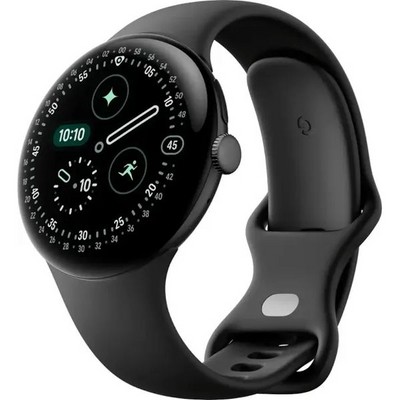 Pixel Watch 4 45mm Wi-Fi Matte Black/Obsidian - фото 94635