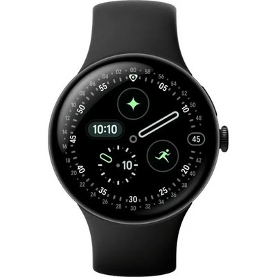 Pixel Watch 4 45mm Wi-Fi Matte Black/Obsidian - фото 94651