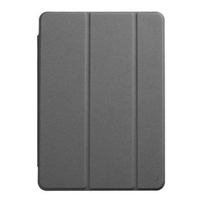 Чехол-подставка Deppa Wallet Onzo Basic для iPad (10.2") 2019г. Soft touch 1.0мм (D-88055) Серый - фото 28603
