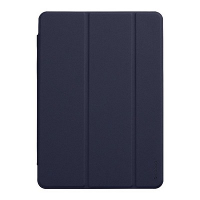 Чехол-подставка Deppa Wallet Onzo Basic для iPad (10.2") 2019г. Soft touch 1.0мм (D-88056) Синий - фото 28604