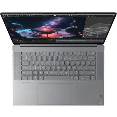 Lenovo Slim 7i Aura Edition 14ILL10 83MC0000US (Intel Ultra 5 226V/16GB/1TB SSD/1920x1200/OLED/intel Arc Graphics) Серый - фото 95237