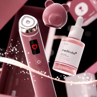 Микротоковый массажер для лица Medicube AGE-R Booster Pro Heart Edition Limited - фото 95533