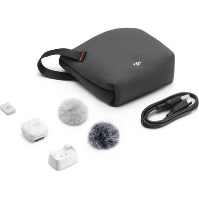 DJI Mic Mini Transmitter Arctic White - фото 95606