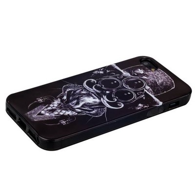 Чехол-накладка UV-print для iPhone SE/ 5S/ 5 силикон (арт) тип 103 - фото 29168