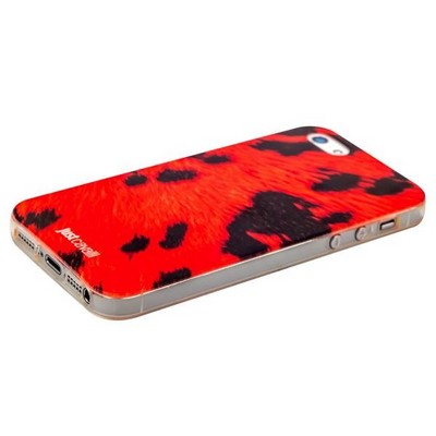 Чехол-накладка UV-print для iPhone SE/ 5S/ 5 силикон (шкурки животных) тип 59 - фото 29239