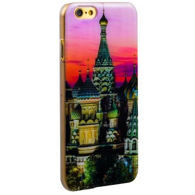 Чехол-накладка UV-print для iPhone 6s/ 6 (4.7) пластик (города и страны) тип 65 - фото 29347