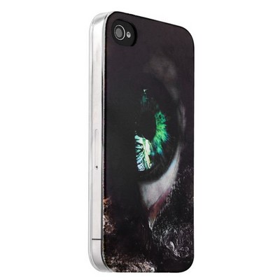 Чехол-накладка UV-print для iPhone 4S/ 4 силикон (арт) Глаз тип 001 - фото 29430