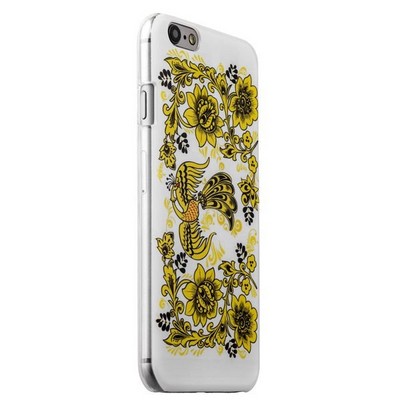 Чехол-накладка UV-print для iPhone 6s/ 6 (4.7) пластик (цветы и узоры) Хохлома тип 001 - фото 29445