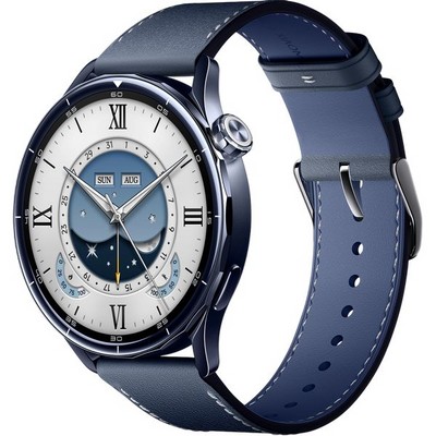 Xiaomi Watch S5 46mm RU Ceramic Blue - фото 96474