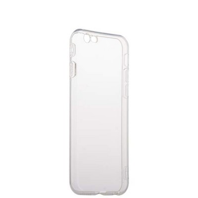 Чехол силиконовый для iPhone 6S/ 6 (4.7") уплотненный в техпаке (прозрачный) - фото 56235